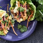 Thai Chicken Lettuce Wraps