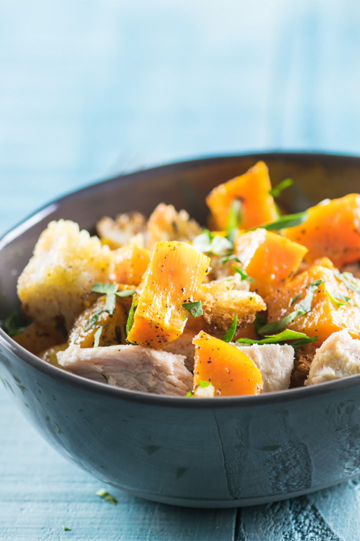 Single Pan Roasted Butternut Squash Dinner