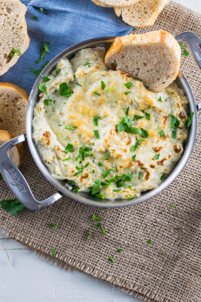 Hot Artichoke Crab Dip