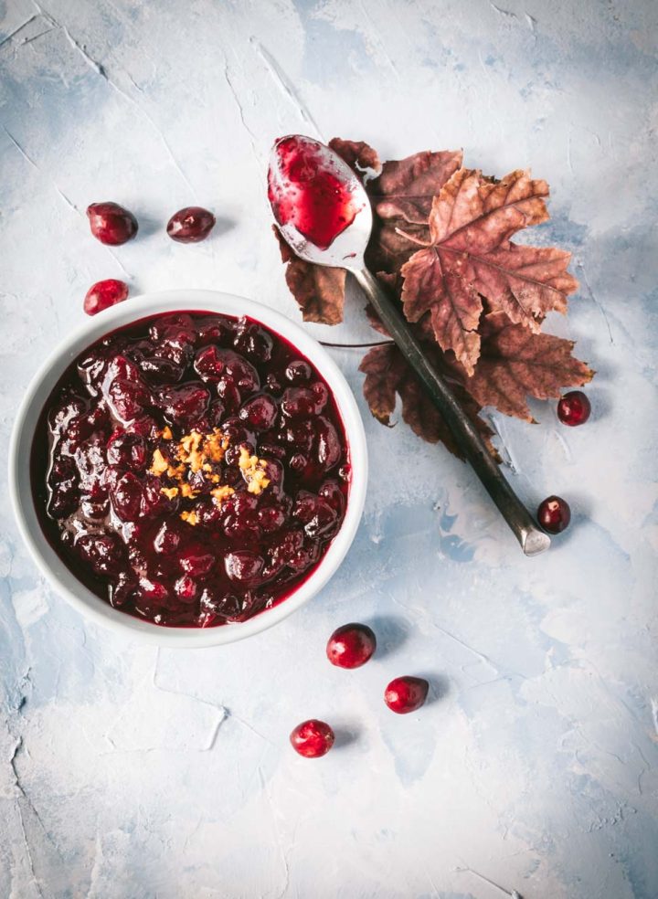 A Simple Cranberry Sauce for the Holidays
