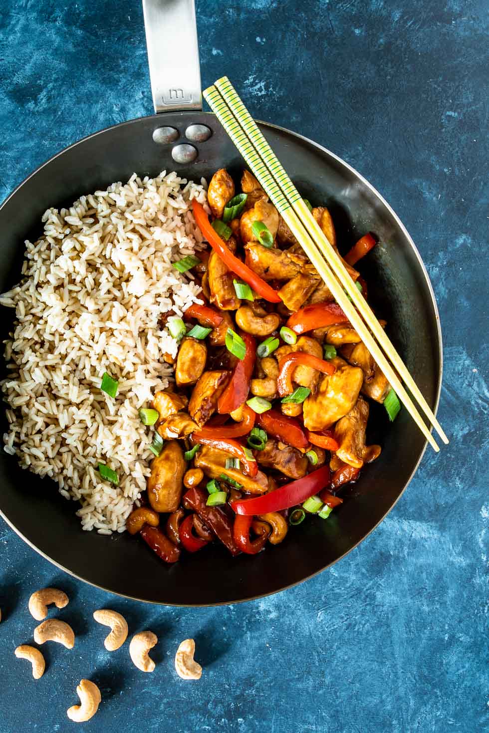 Garlic Ginger Cashew Chicken Stir Fry Urban Foodie Kitchen