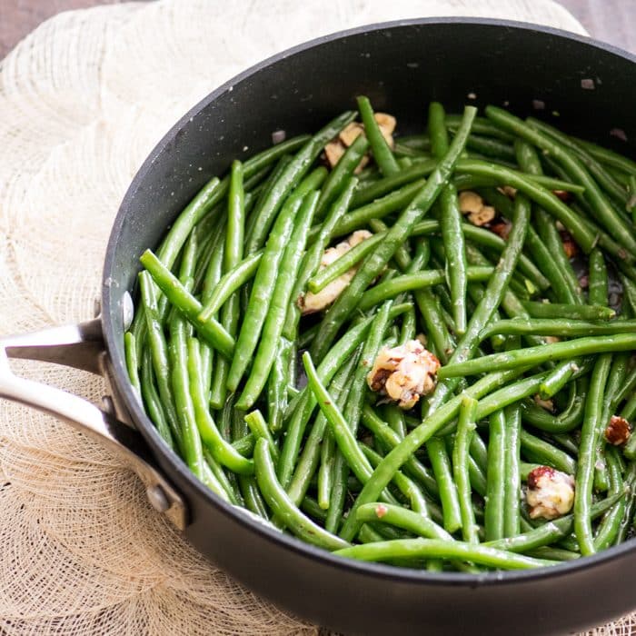 Green Beans with Butter Melting